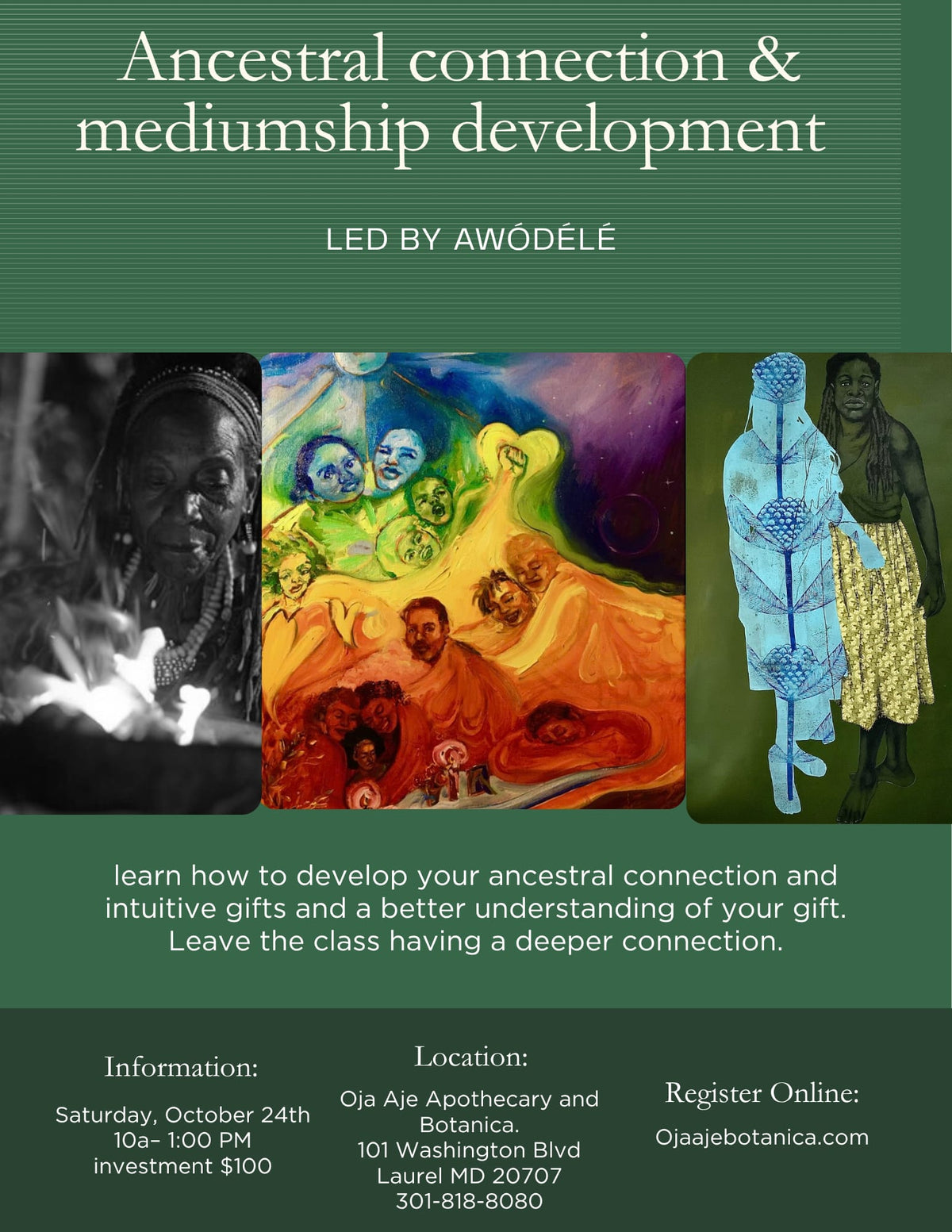 Ancestral Connection & Mediumship Development
