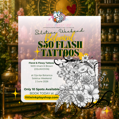 SUMMER SOLSTICE | Sacred Market + Botanical Tattoo Experience