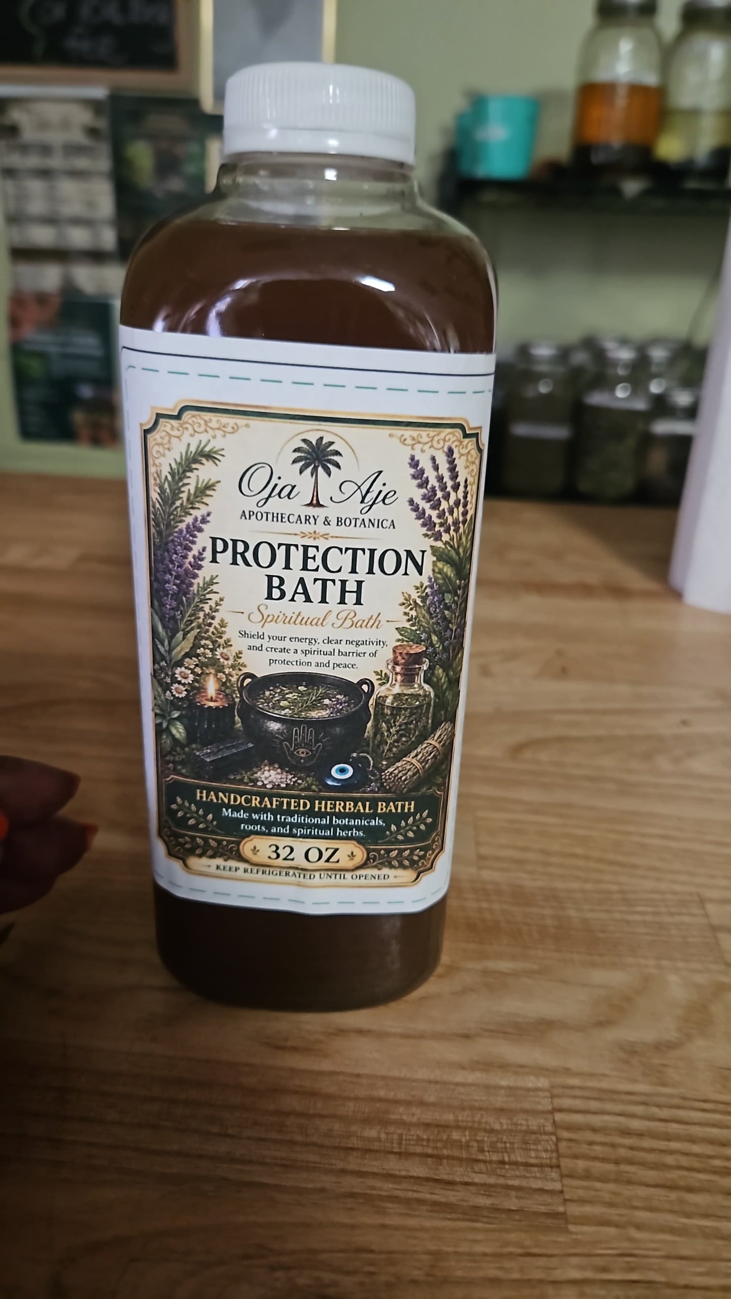 Fresh-Brewed Spiritual Baths, 16 or 32 oz.