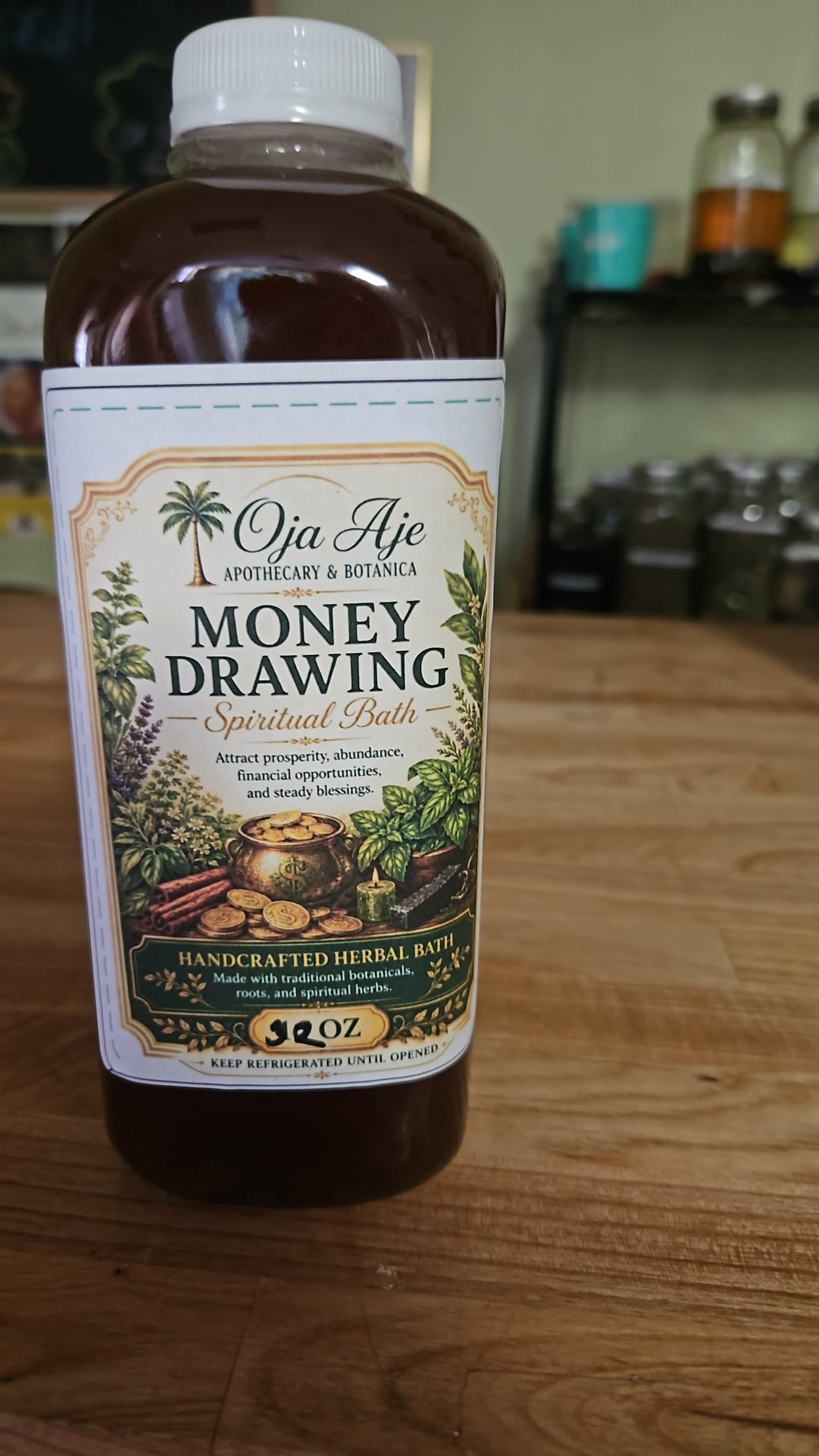 Fresh-Brewed Spiritual Baths, 16 or 32 oz.