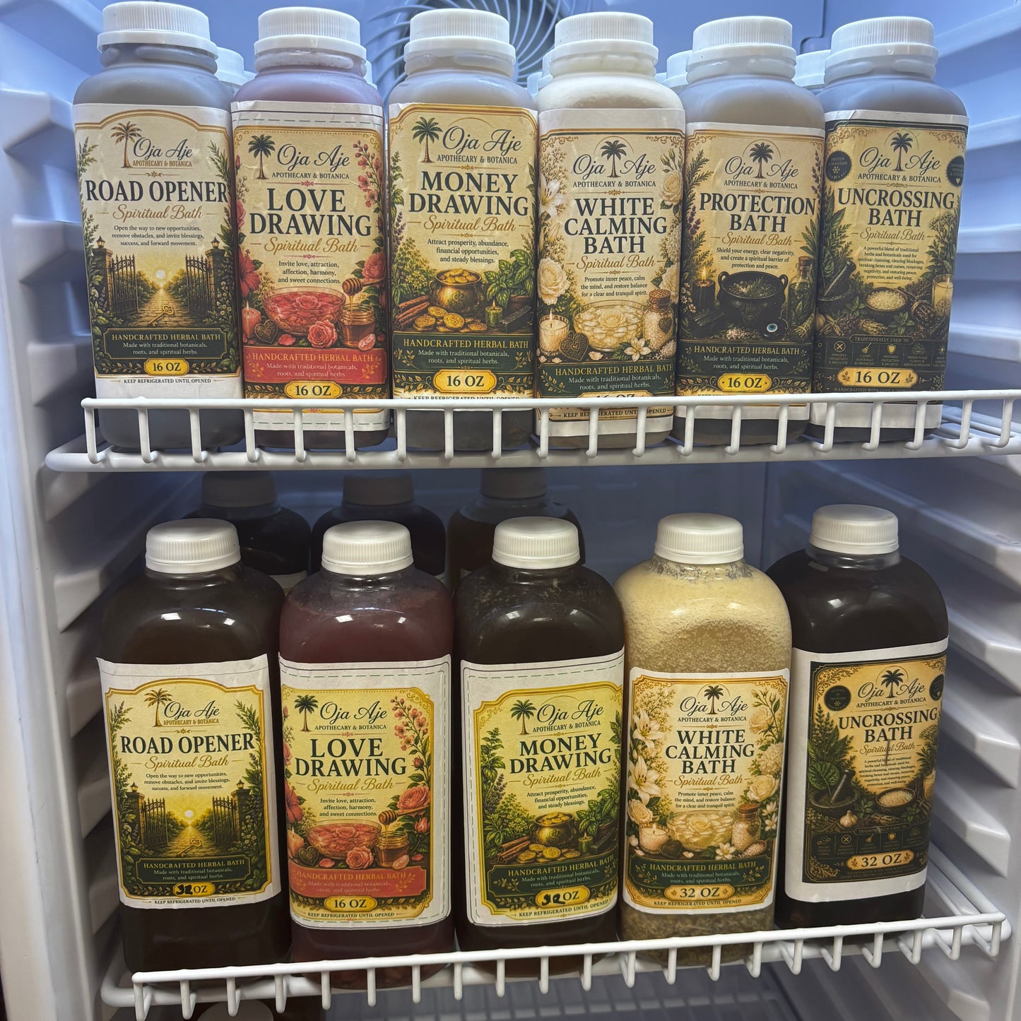 Fresh-Brewed Spiritual Baths, 16 or 32 oz.