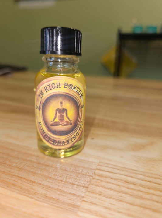 Get Rich Bitch Money Drawing Oil, 1 oz.