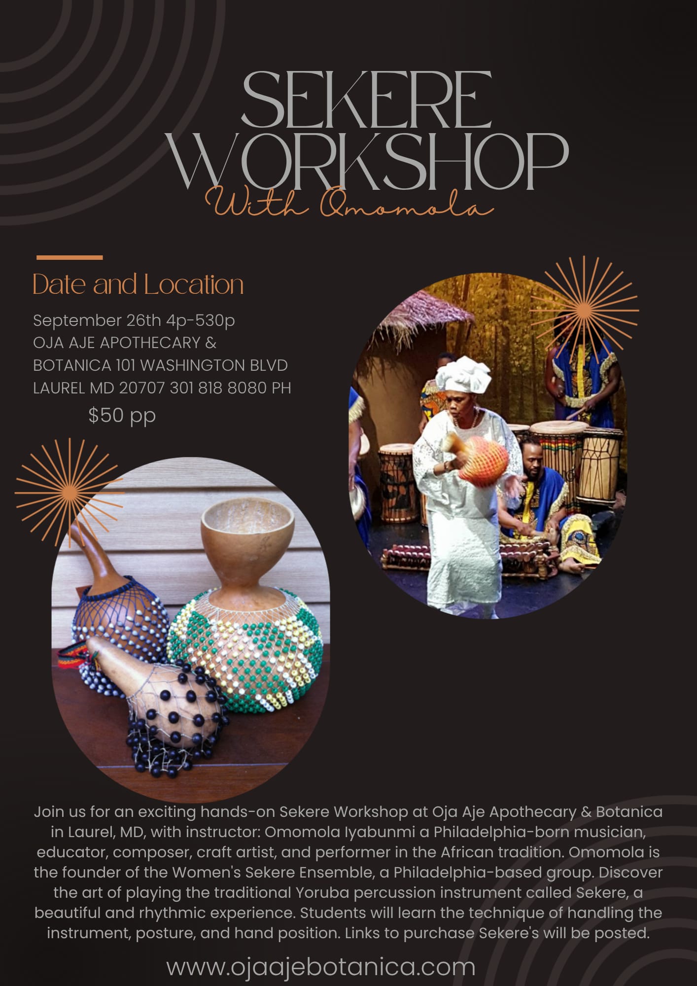 Sekere Workshop