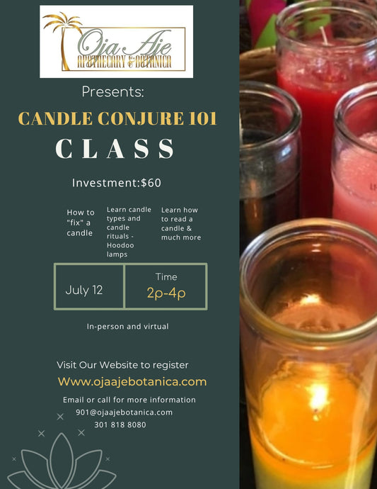 Candle Conjure Class