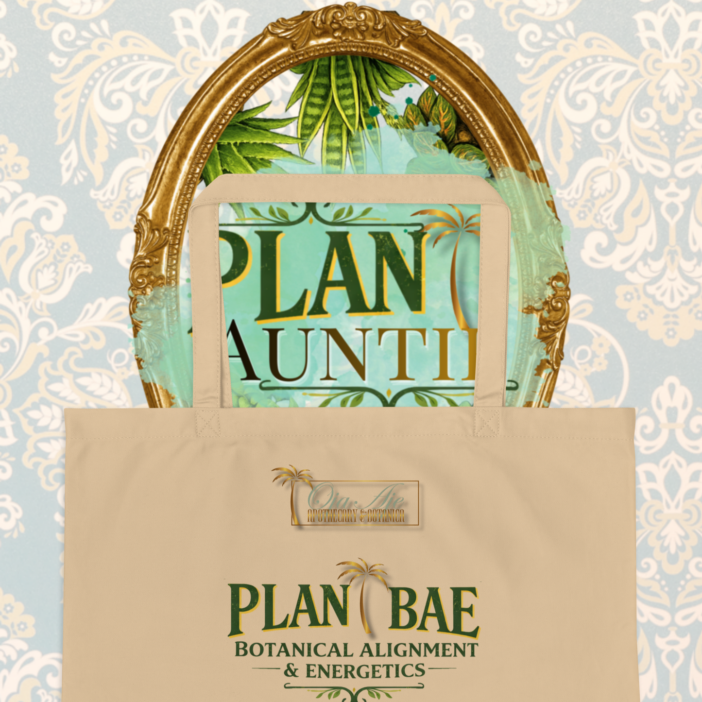 Plant AUNTIE Tote Bag