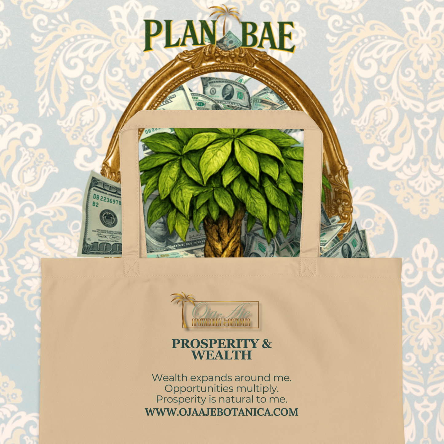 Money Tree BAE Tote Bag