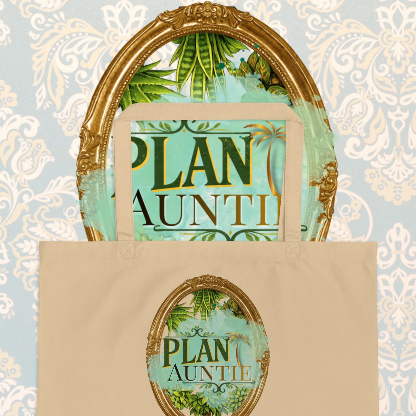 Plant AUNTIE Tote Bag