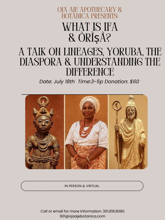 What Is Ifa & Orisa: A Talk On Lineages, Yoruba Diaspora & Understanding the Difference