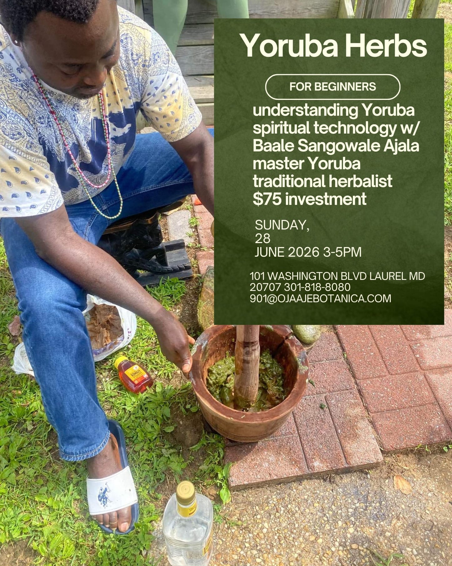 Yoruba Herbs Workshop